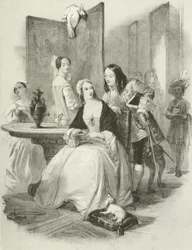 The New Beauty, dronning Annes hof